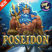 Poseidon sea god slot game icon